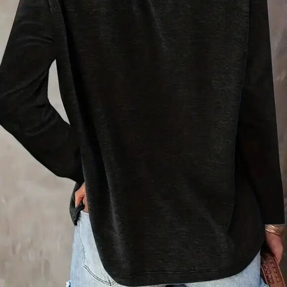 WOMENS COZY CANDY CANE PRINT TSHIRT NIP - Picture 5 of 5